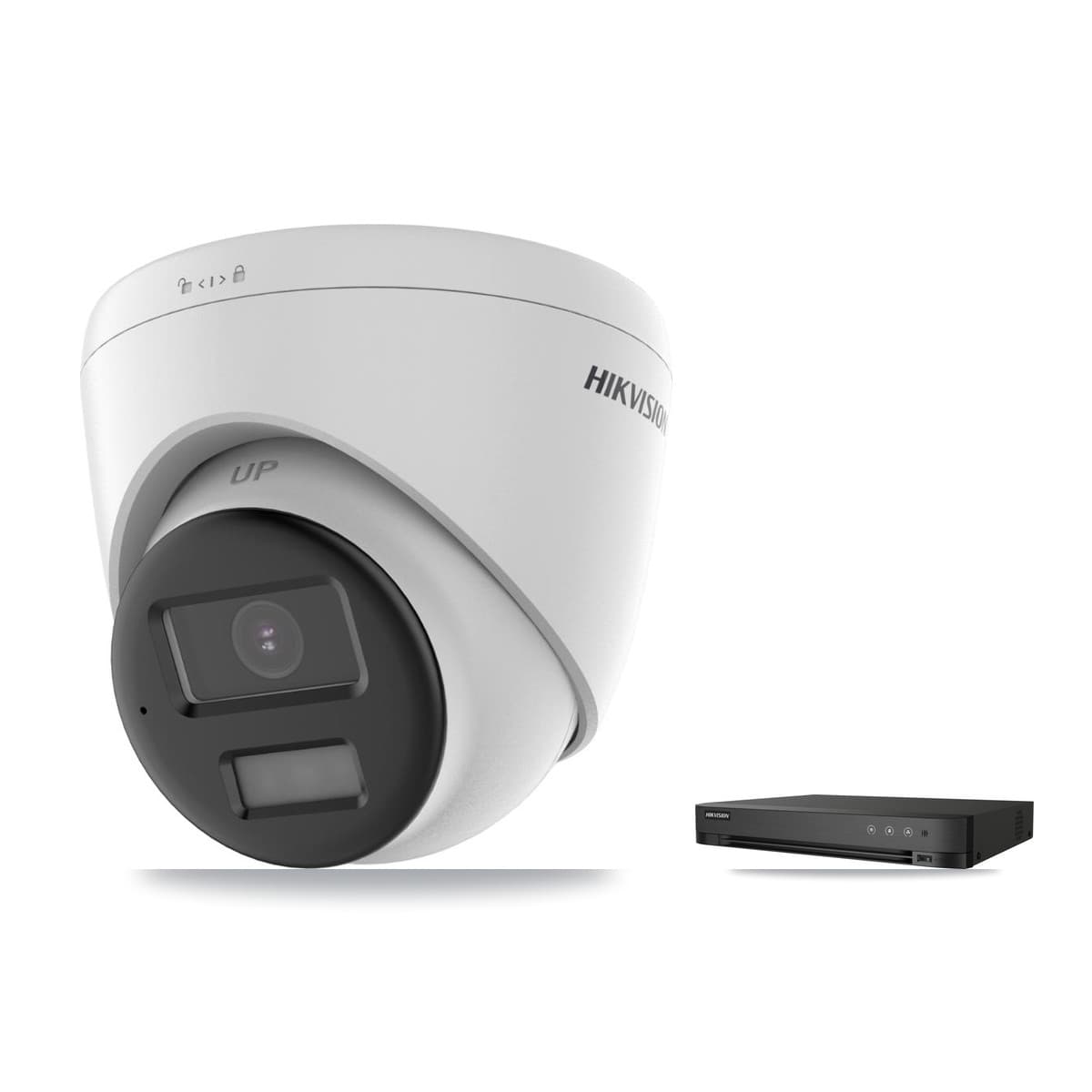 Hikvision 4-Channel 4K CCTV Kit — 1 Camera (IDS-7204HUHI Recorder)