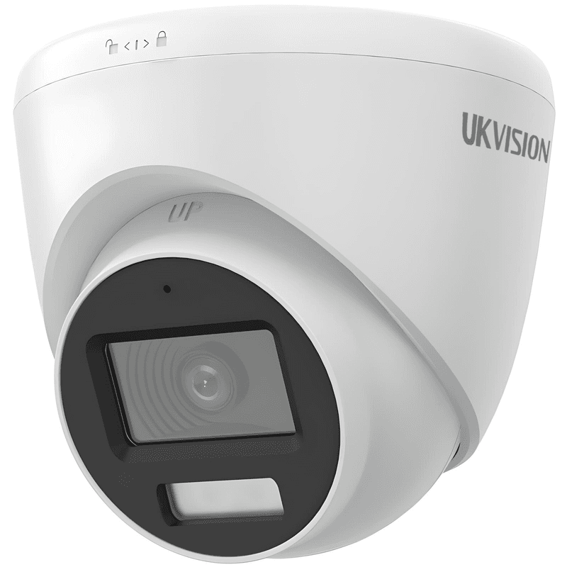 UKVISION 8MP 4K Smart Dual Light Fixed Turret Camera 2.8mm