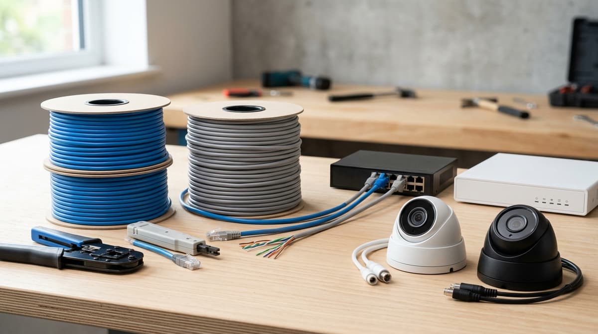 Cat5 or Cat6 for CCTV: UK Installer's Guide 2026