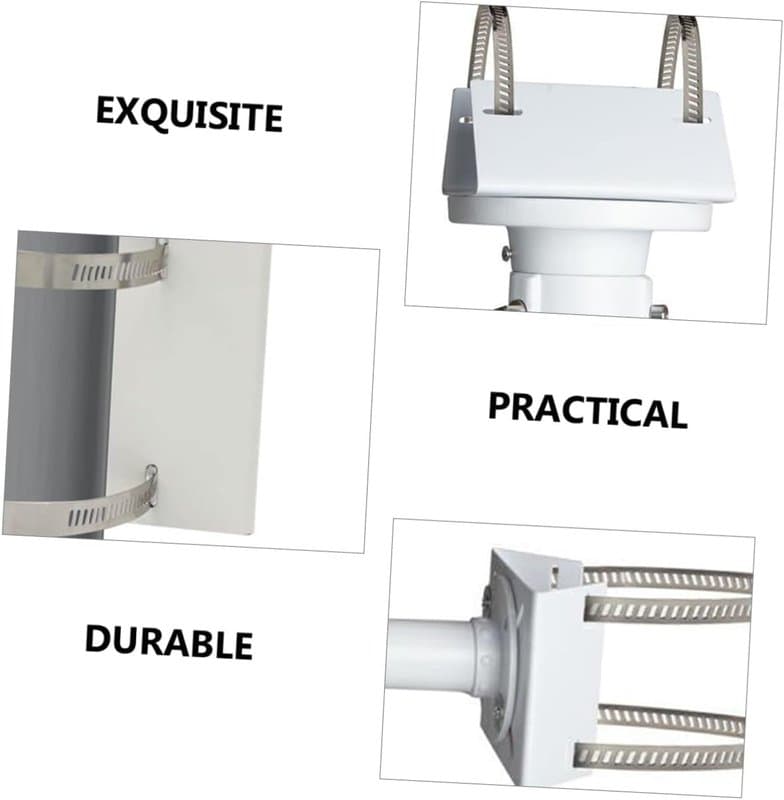CCTV Camera Pole Mount Bracket Outdoor Security Camera Adapter