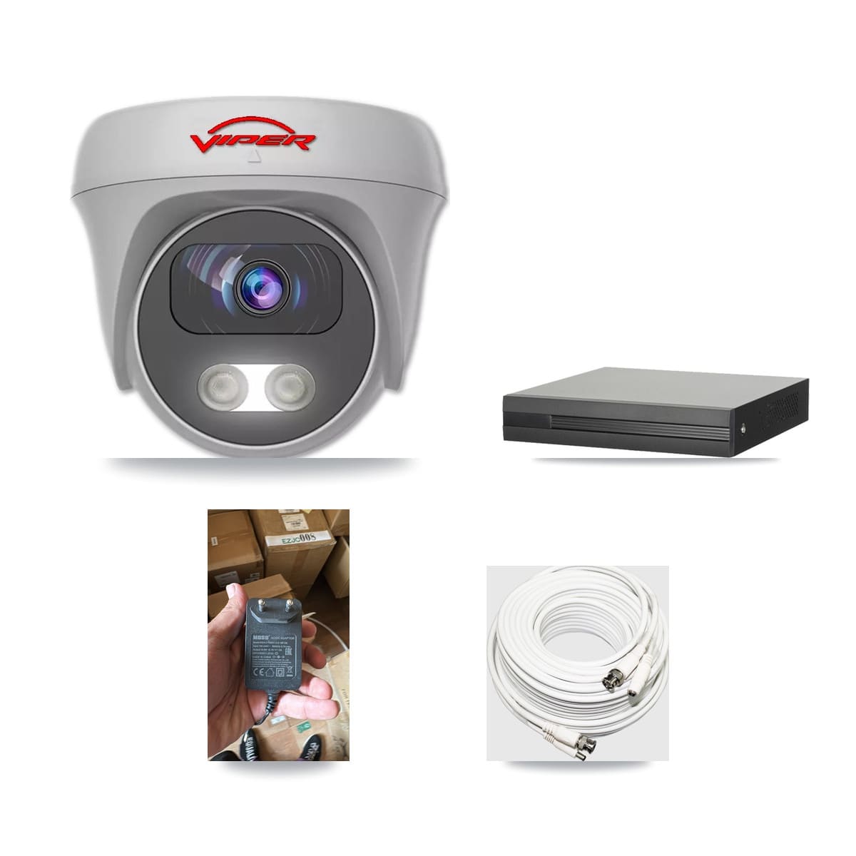 16-Channel 5MP CCTV Kit — 1 Viper Camera + 3TB Recording - Image 1
