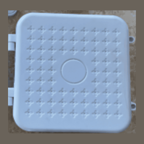 IPBOX 140×130×62 Weatherproof Junction Box Grey/White