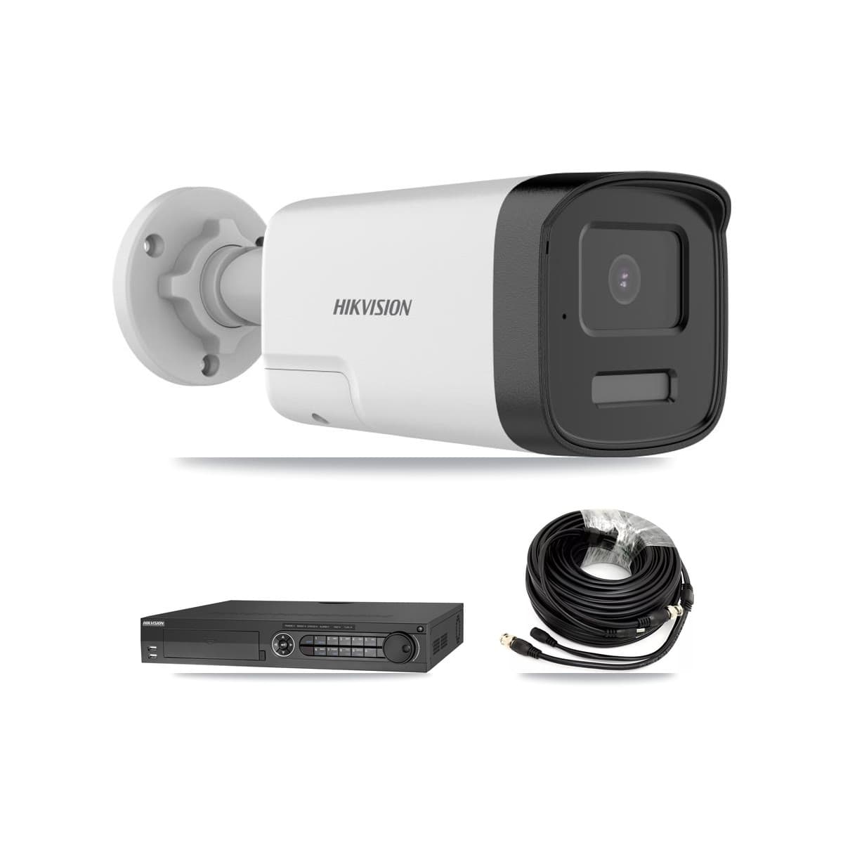 Hikvision 32-Channel 5MP CCTV Kit — 6 DS-2CE17K0T Bullet Cameras + 8TB Recording (IDS-7332HUHI Recorder) - Image 1