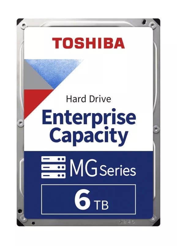 Toshiba MG Series 6TB Enterprise Hard Drive 3.5" SATA 7200RPM -MG10ADA600E