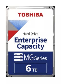 Toshiba MG Series 6TB Enterprise Hard Drive 3.5" SATA 7200RPM -MG10ADA600E
