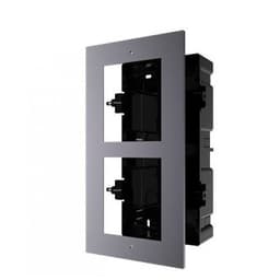 Hikvision DS-KD-ACF2 2-Module Bracket for Intercom Indoor and Outdoor use, Aviation Aluminum