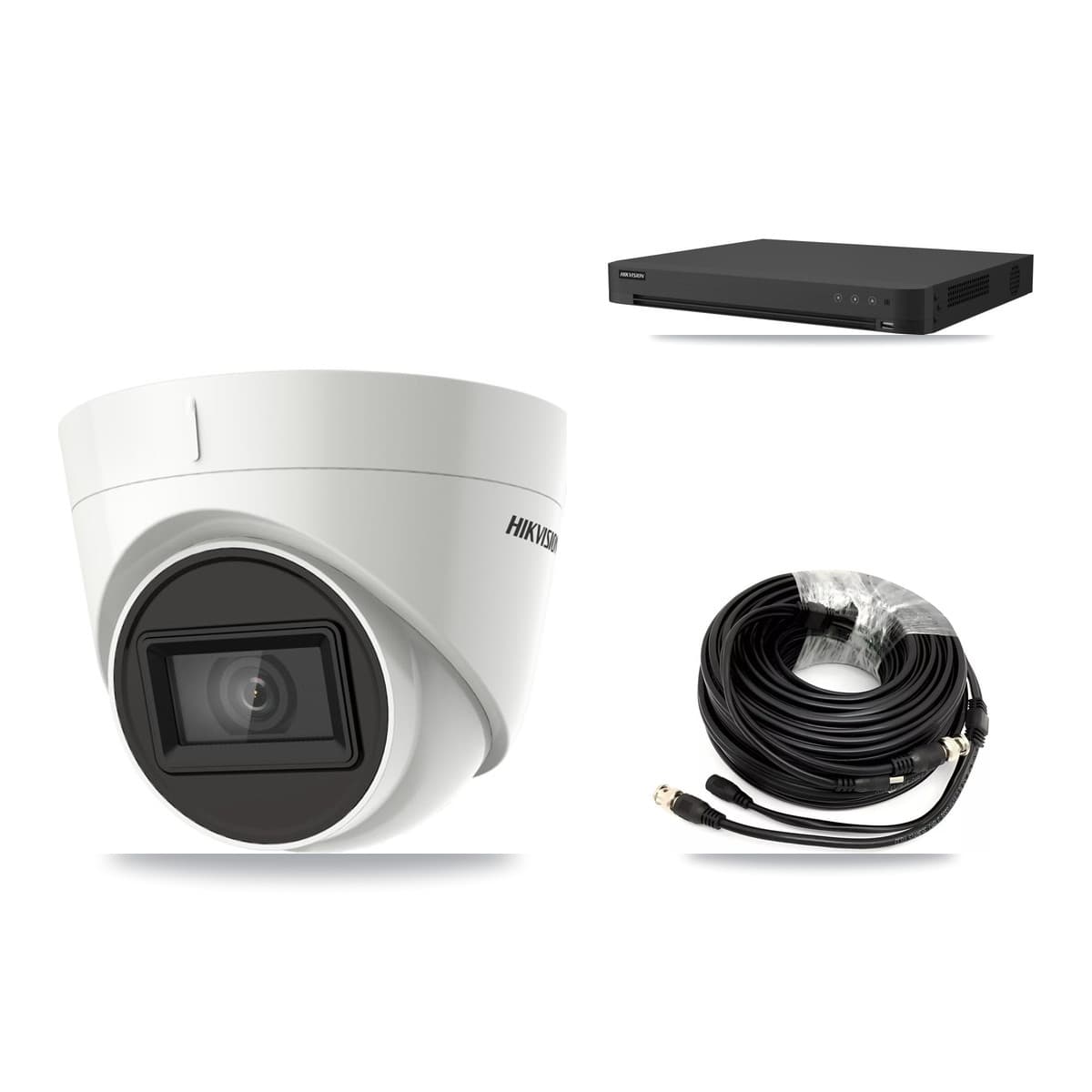 Hikvision 16-Channel 4K CCTV Kit — 1 DS-2CE78U1T Turret Camera + 3TB Recording