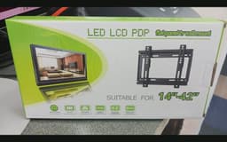 Flat Panel TV Wall Mount Bracket 14-42 Inch VESA 75x75 to 200x200