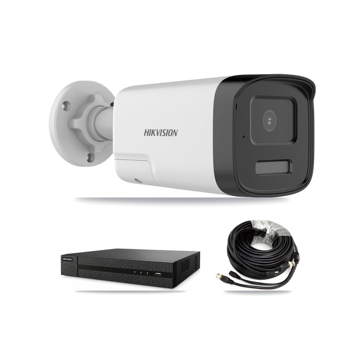 Hikvision 8-Channel 5MP CCTV Kit — 7 DS-2CE17K0T Bullet Cameras + 3TB Recording