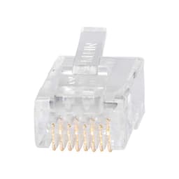 Klein Tools VDV826-764 CAT6A Shielded Pass Through RJ45 Plug 200 Pack