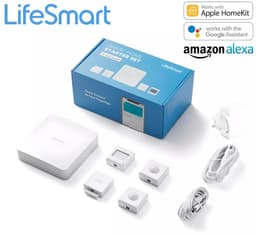 LifeSmart Smart Home Starter Kit Home Automation Hub Motion Door Sensor Apple HomeKit