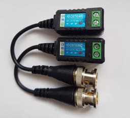 Passive HD-CVI TVI AHD Video Balun Screw Terminal for CCTV UTP Cable