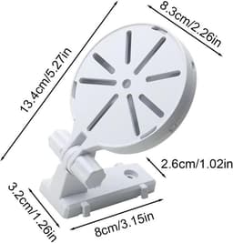 Adhesive CCTV Camera Mount Bracket 180° Indoor Wall Shelf