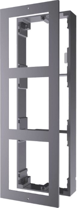 Hikvision DS-KD-ACW3 Surface Mount Frame 3 Module Intercom Housing