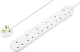 4 Way Power Extension Lead 10m UK Mains Extension Cable