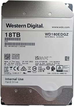 Western Digital WD180EMFZ 18TB 3.5" SATA Internal HDD 5400RPM