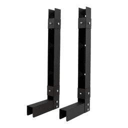 Wall Mount Bracket for DVR Lock Box Steel Black 20.9×3.5×2cm
