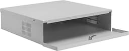 Heavy Duty Lockable DVR Recorder Safety Box - Metal CCTV DVR Safe (18x18cm)