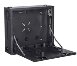CCTV DVR Lock Box Wall Mount Enclosure Black 180×180×50mm