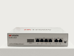 UKVISION UK-SW-4-100-P 4-Port PoE Switch 2 Uplink 250m Extend