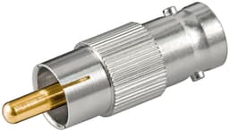 BNC Female to RCA Male Adapter CCTV Coaxial Video Connector